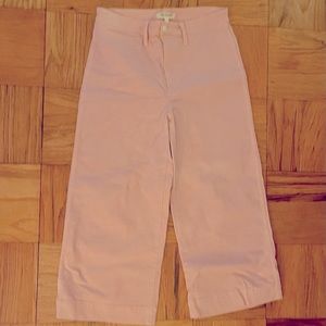 Madewell Light Pink Wide-Leg Jeans